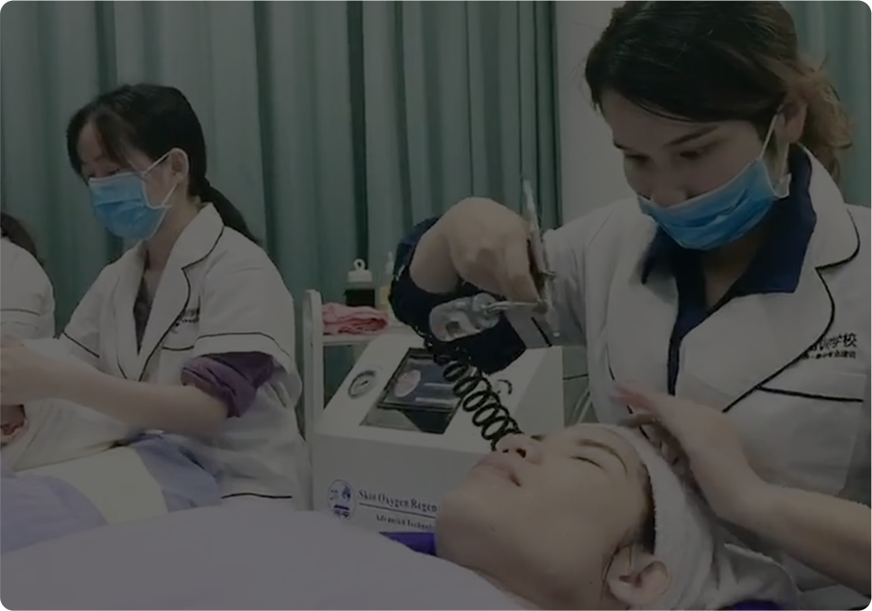 红妆学校美容实操教学